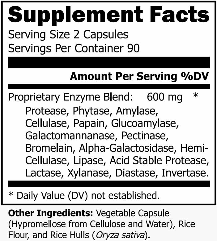R-Garden Maximizer Enzyme Supplement - 180 Capsules - image 2
