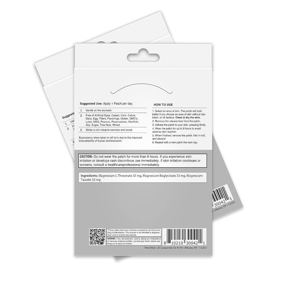 Patch Aid Triple Magnesium Patch - 30-Day Supply - image 2