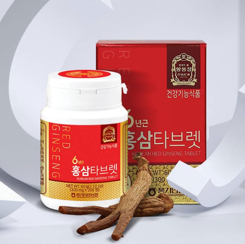Xebec Korean Red Ginseng 300mg - 200 Tablets - image 4
