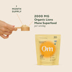 OM Mushroom Superfood Lion's Mane Powder - 50 Servings - image 4