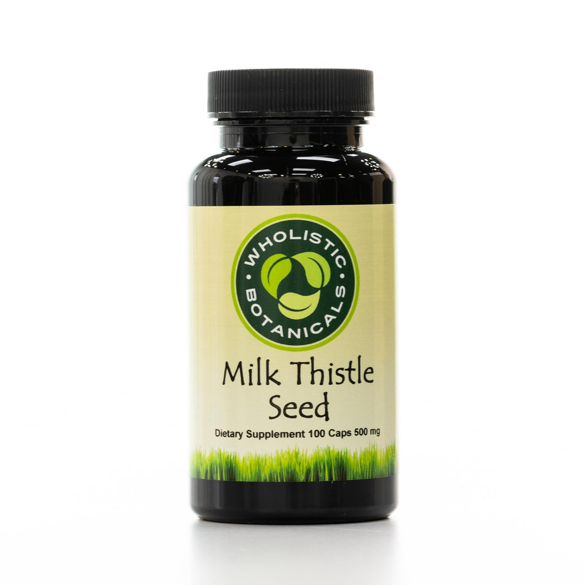 Wholistic Botanicals Milk Thistle Seed Organic Capsules - 100 Capsules