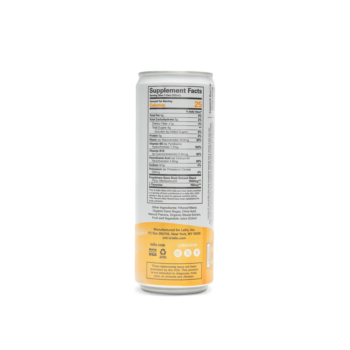 LEILO, Relaxation Drink Powered by Kava