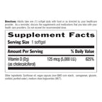 Country Life Vitamin D3 5000 IU Vegan - 30 Softgels - image 6