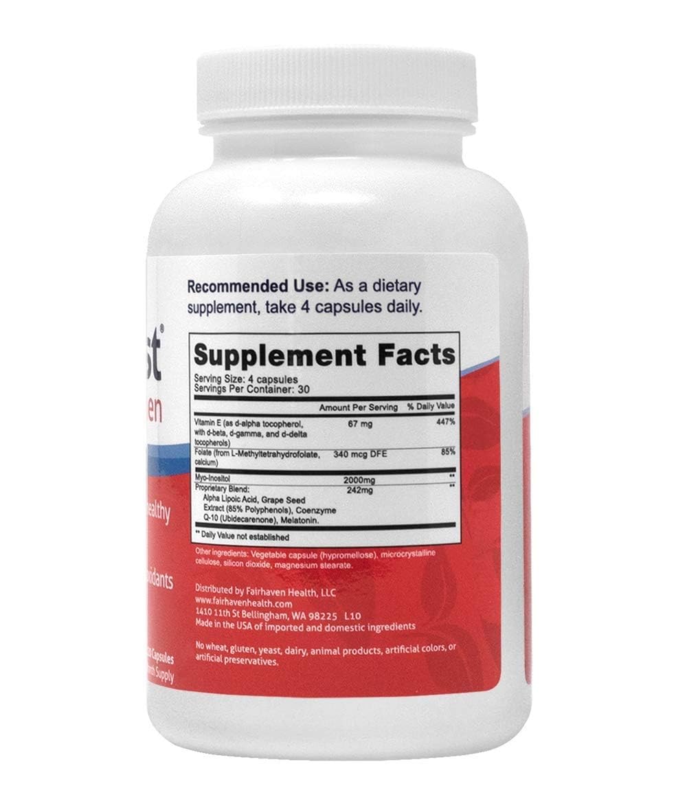 Fairhaven Health FertilAid & OvaBoost Prenatal Vitamins - 90 & 120 Capsules - image 4