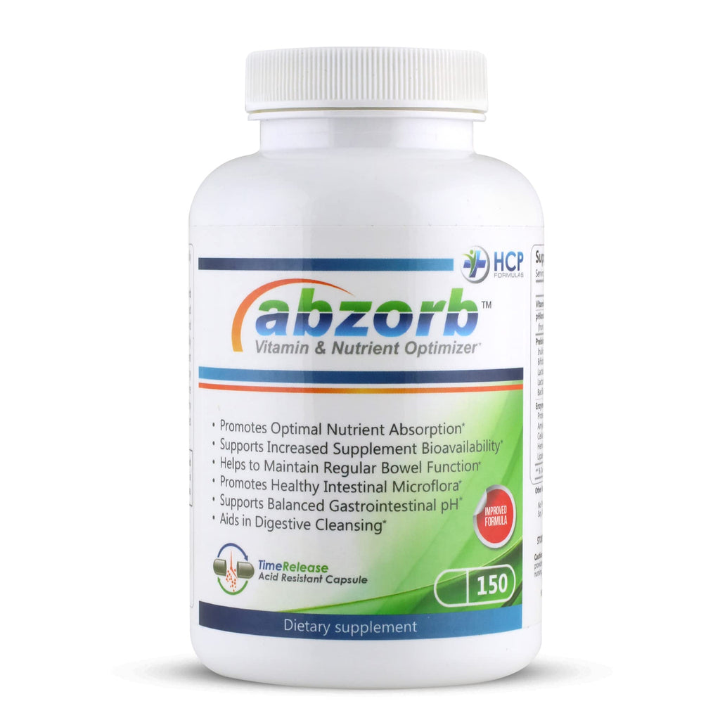 HCP Formulas Abzorb Digestive Enzyme Complex - 150 Capsules