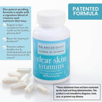 Balanced Skin Clear Skin Vitamins for Acne Control - 30 Capsules - image 4