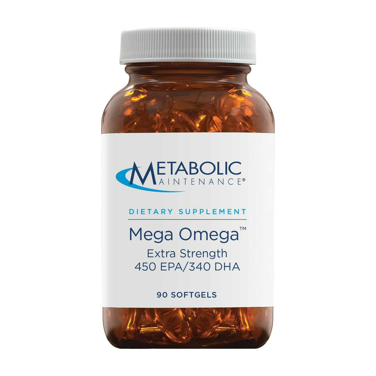 Metabolic Maintenance Omega-3 High EPA and DHA Fish Oil - 90 Softgels