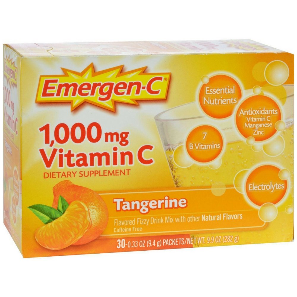 Emergen-C Vitamin C Tangerine Flavored Drink Mix - 90 Packets