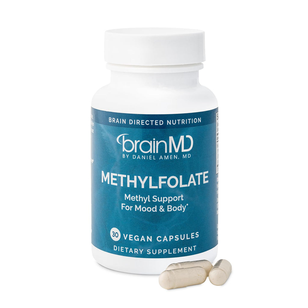 BrainMD Dr Amen Methylfolate 5 mg - 30 Capsules