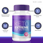 rize labs Keto Extreme Capsules Maximum Strength - 180 Capsules - image 6