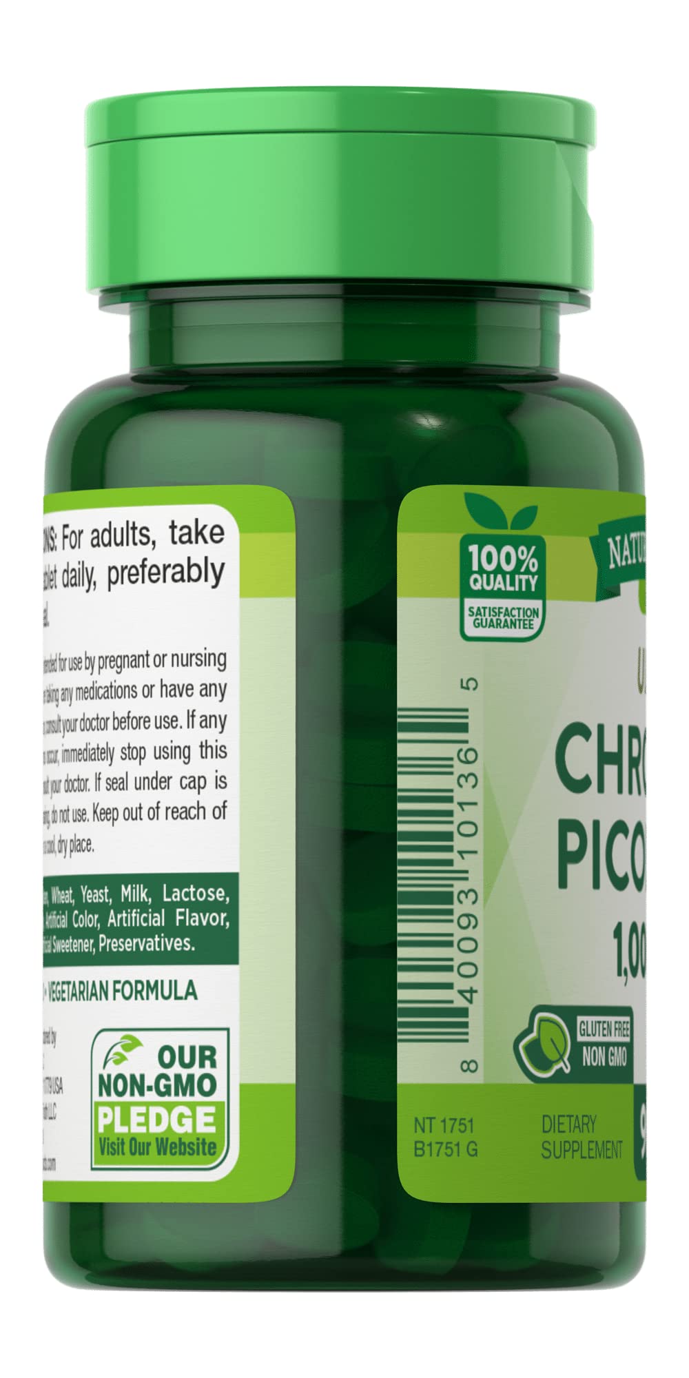 Nature's Truth Ultra Chromium Picolinate 1000 mcg - 180 Capsules - image 7