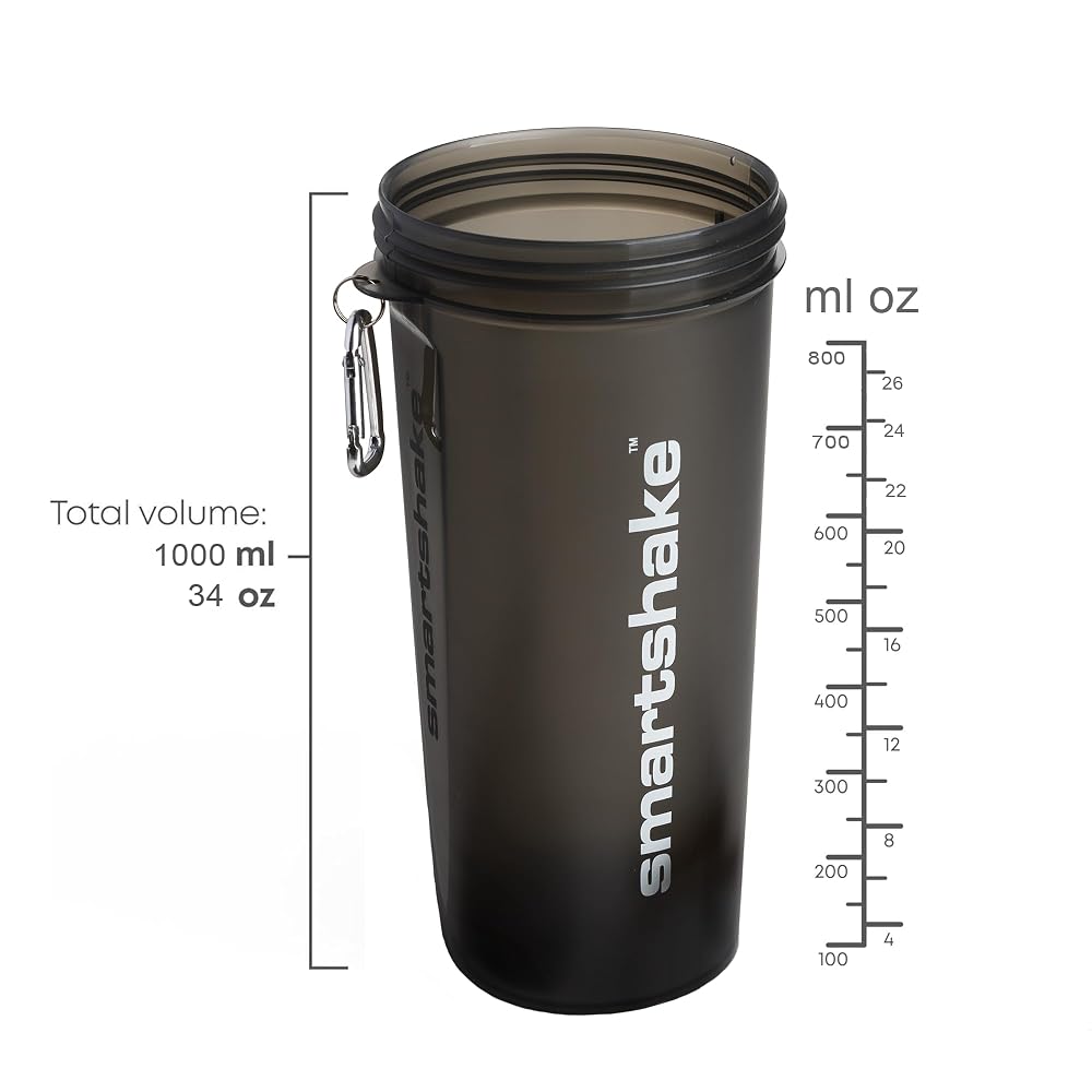 Smartshake Lite 4 Pack Protein Shaker Bottle