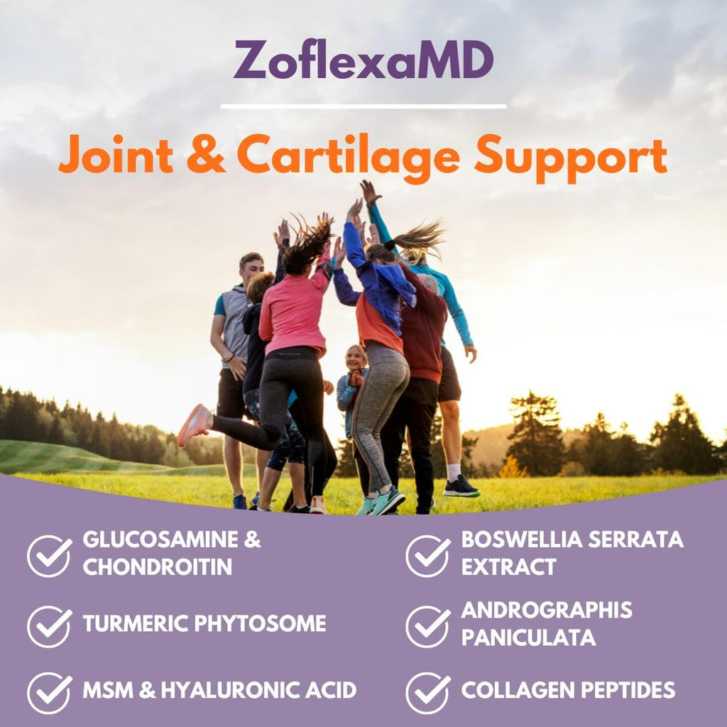 Scimera Bioscience Zoflexa Glucosamine Chondroitin Joint Support - 60 Capsules - image 4