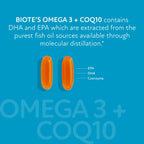 Biote Omega 3 + CoQ10 Heart + Brain Support - 90 Softgels - image 4