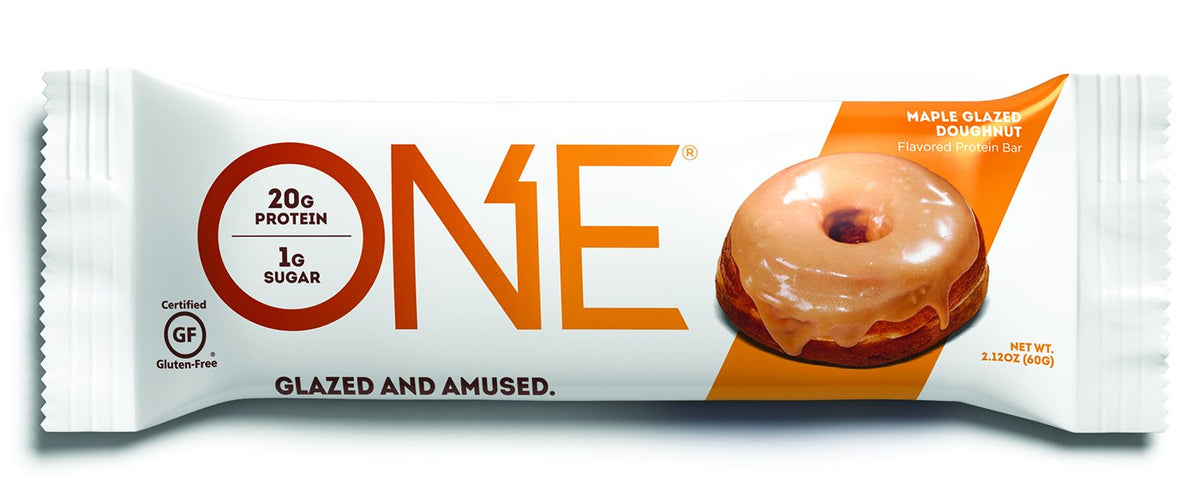 ONEBAR Protein Bar Maple Glazed Doughnut Gluten-Free - 1 Bar