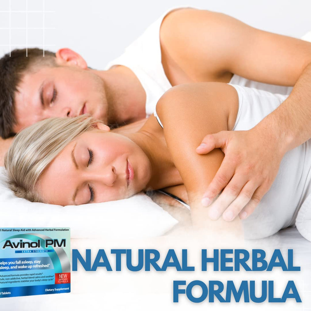 Avinol PM Extra Strength Natural Sleep Supplement - 30 Tablets - image 6