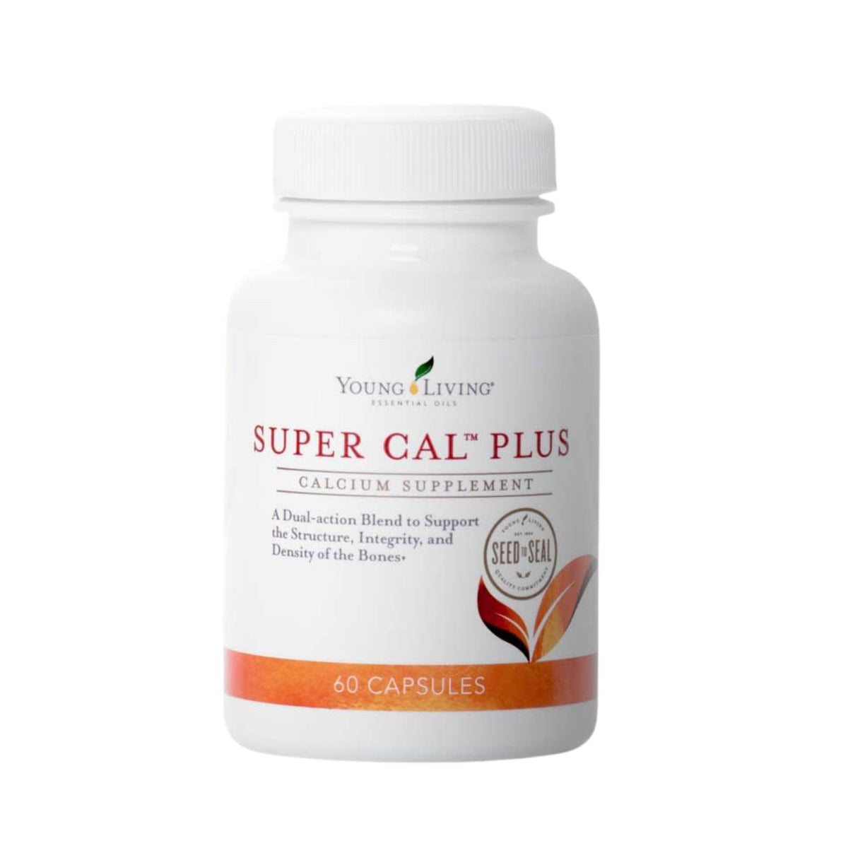 Young Living Super Cal Plus Calcium Mineral Supplement - 60 Capsules