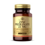 Solgar Zinc Picolinate 22 mg Immune Support - 100 Tablets