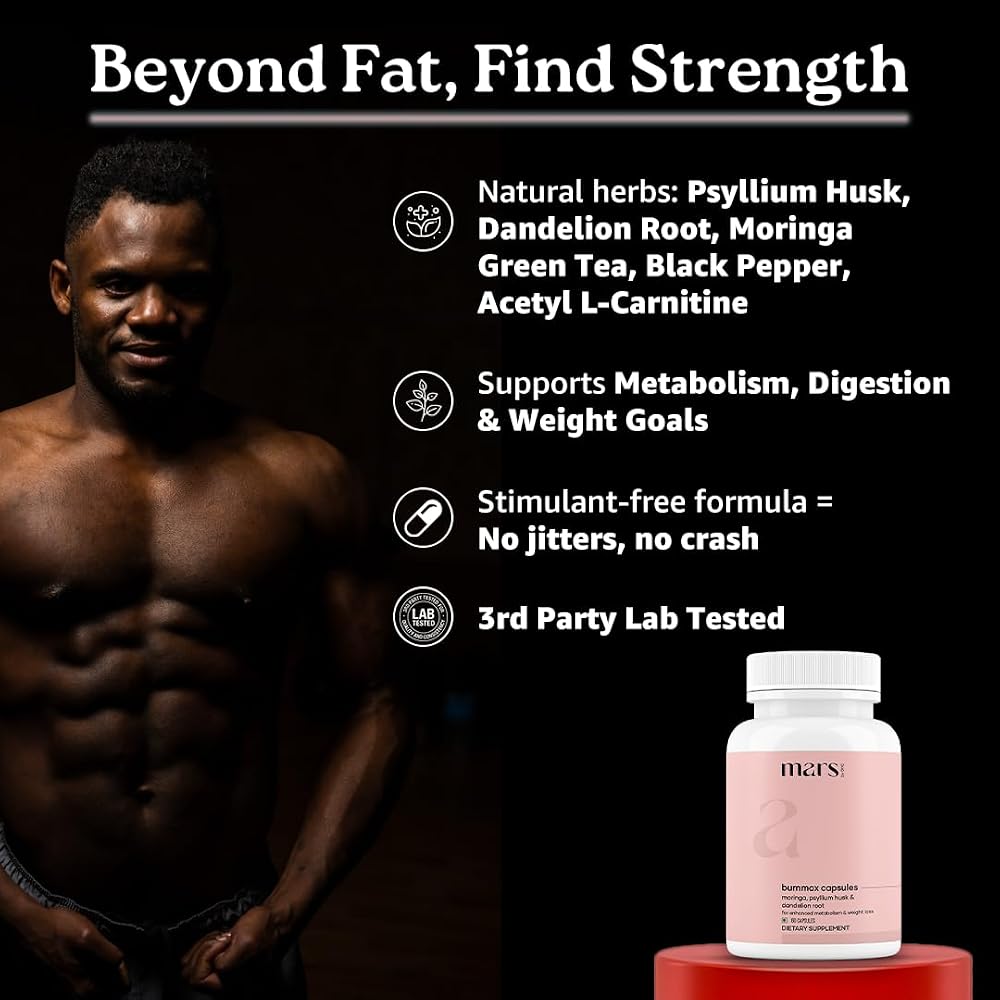 mars by GHC BurnMax Capsules with Psyllium Husk