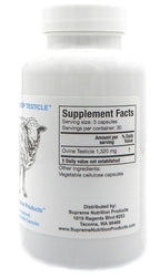 Supreme Nutrition Sheep Testicle - 100% Grass Fed and Finished in New