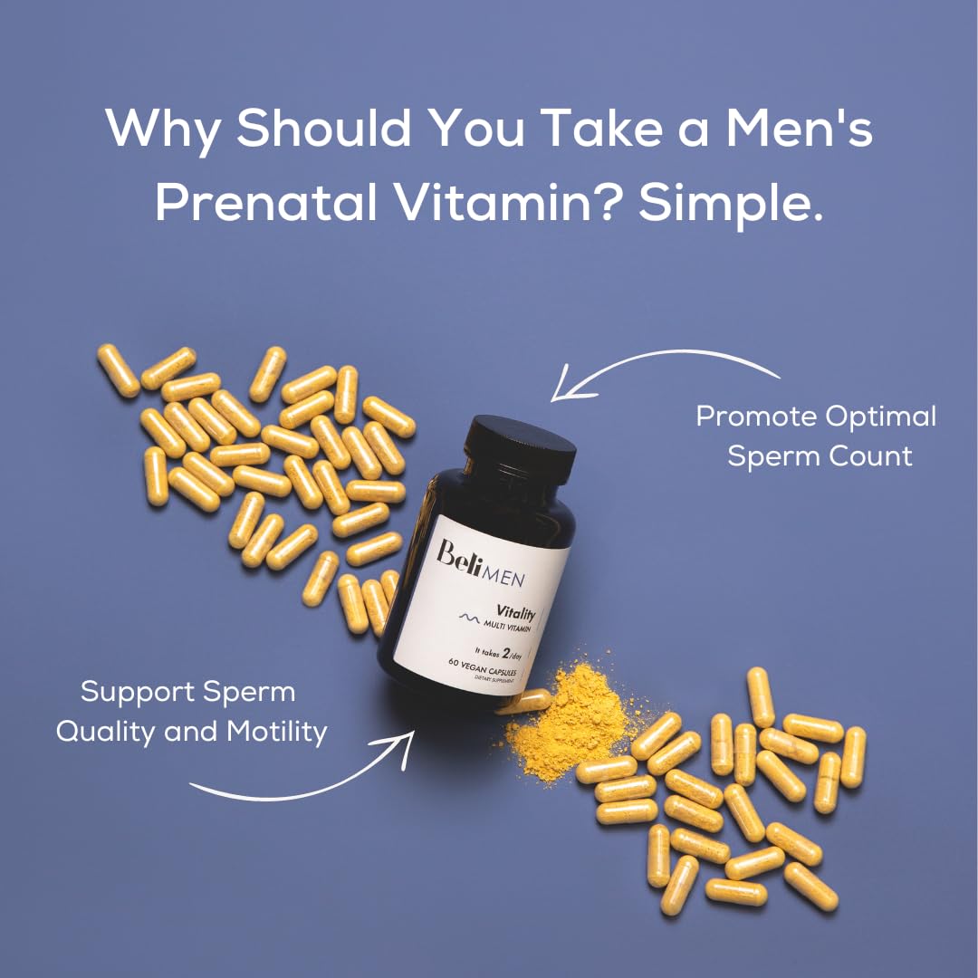 Beli Men Prenatal Multivitamin Fertility Support - 60 Capsules - image 4