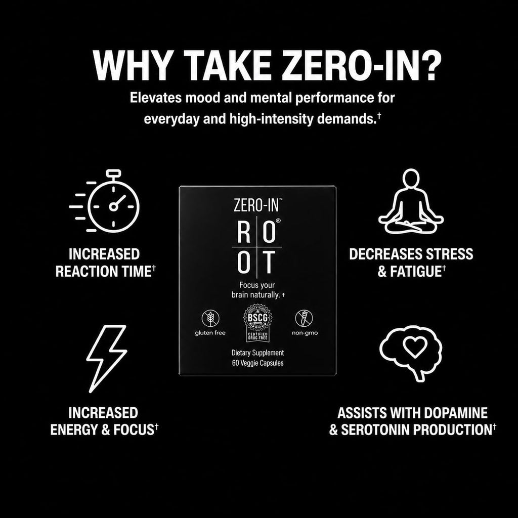 THEROOTBRANDS Root Wellness Zero-In Focus Supplement - 60 Capsules - image 3