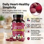 PLANT.O NUTRITION Organic Beet Root Capsules 1350mg - 120 Tablets - image 10
