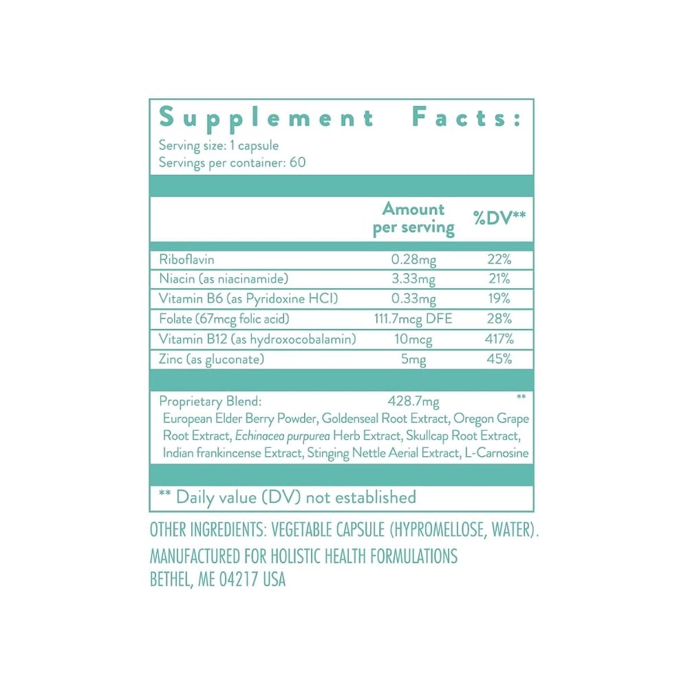 Holistic Health Seasonal Support - 60 Capsules - image 2