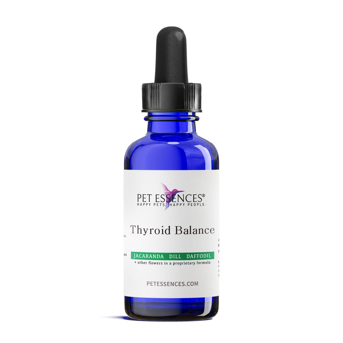 Pet Essences Thyroid Support Supplement Liquid for Pets - 1 oz