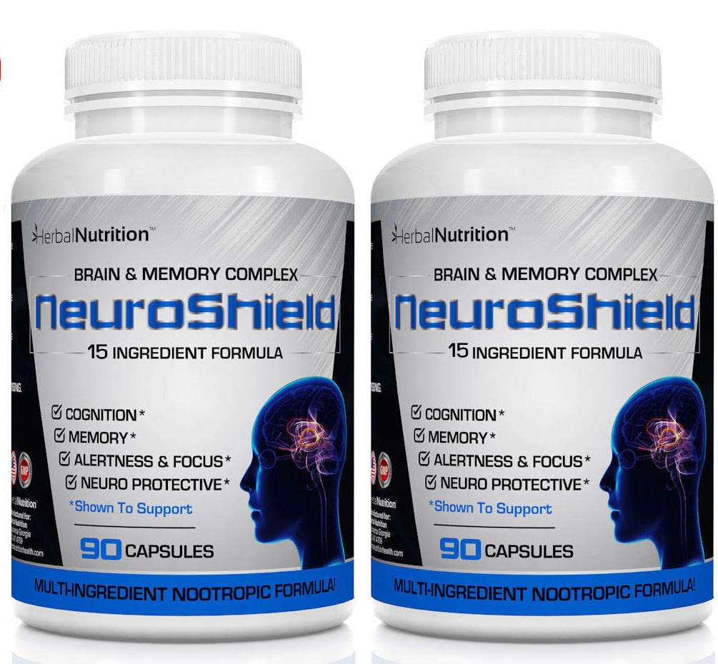 Herbal Nutrition NeuroShield Brain & Memory Supplement