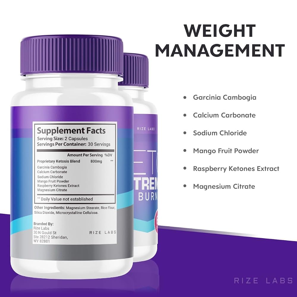 rize labs Keto Extreme Capsules Maximum Strength - 180 Capsules - image 9