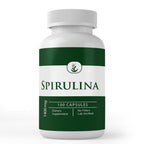 PURE ORIGINAL INGREDIENTS Spirulina - 100 Capsules