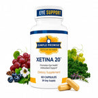 Simple Promise Xetina 20 Lutein and Zeaxanthin Eye Vitamins - 60 Capsules