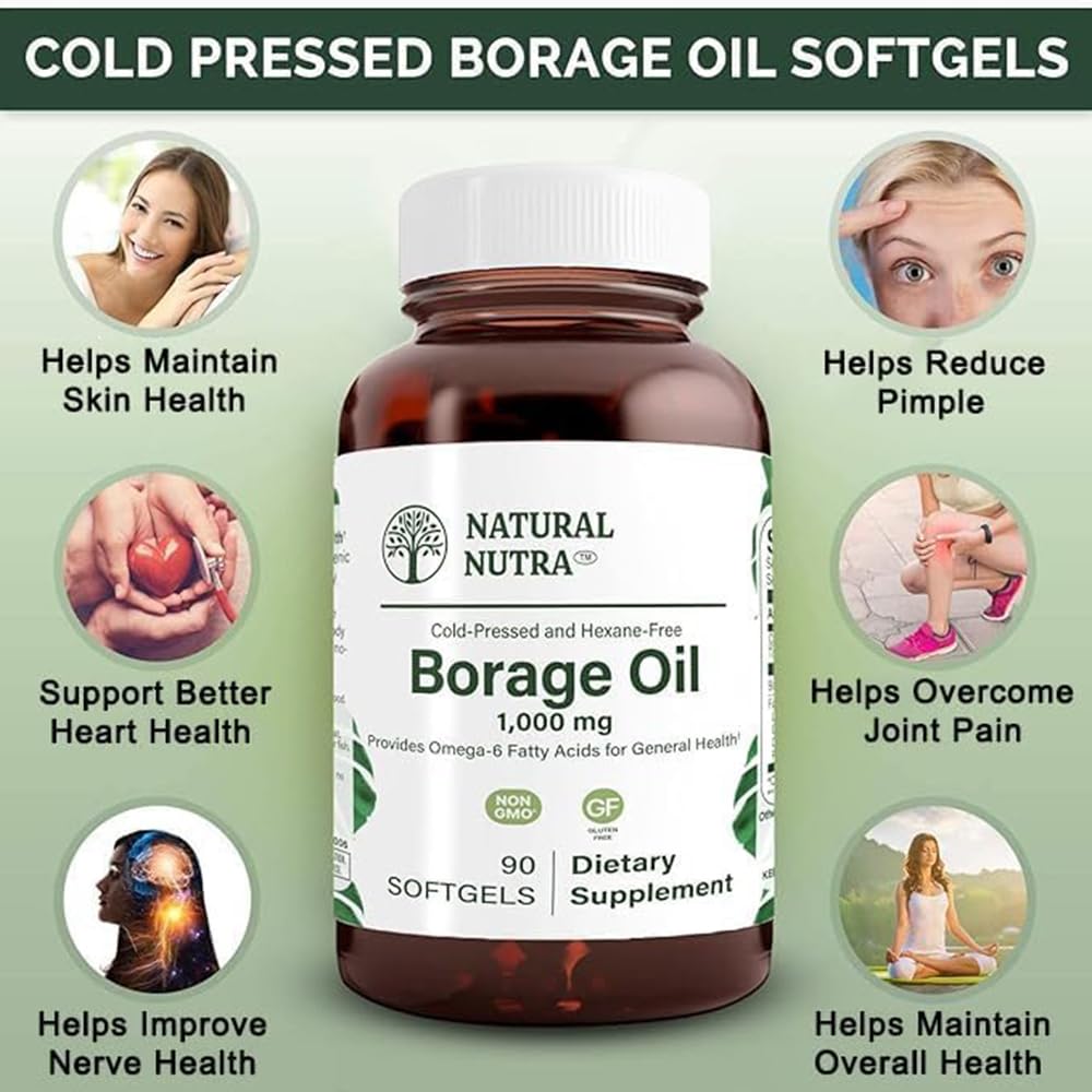 Natural Nutra Borage Oil