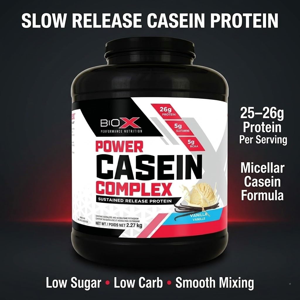 BioX Power Casein Complex Micellar Protein - 65 Servings - image 4