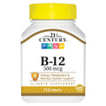 21st Century Vitamin B-12 500 mcg Tablets - 440 Count