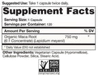 Natural Choice Botanicals Organic Maca Root 750 mg - 120 Capsules - image 2