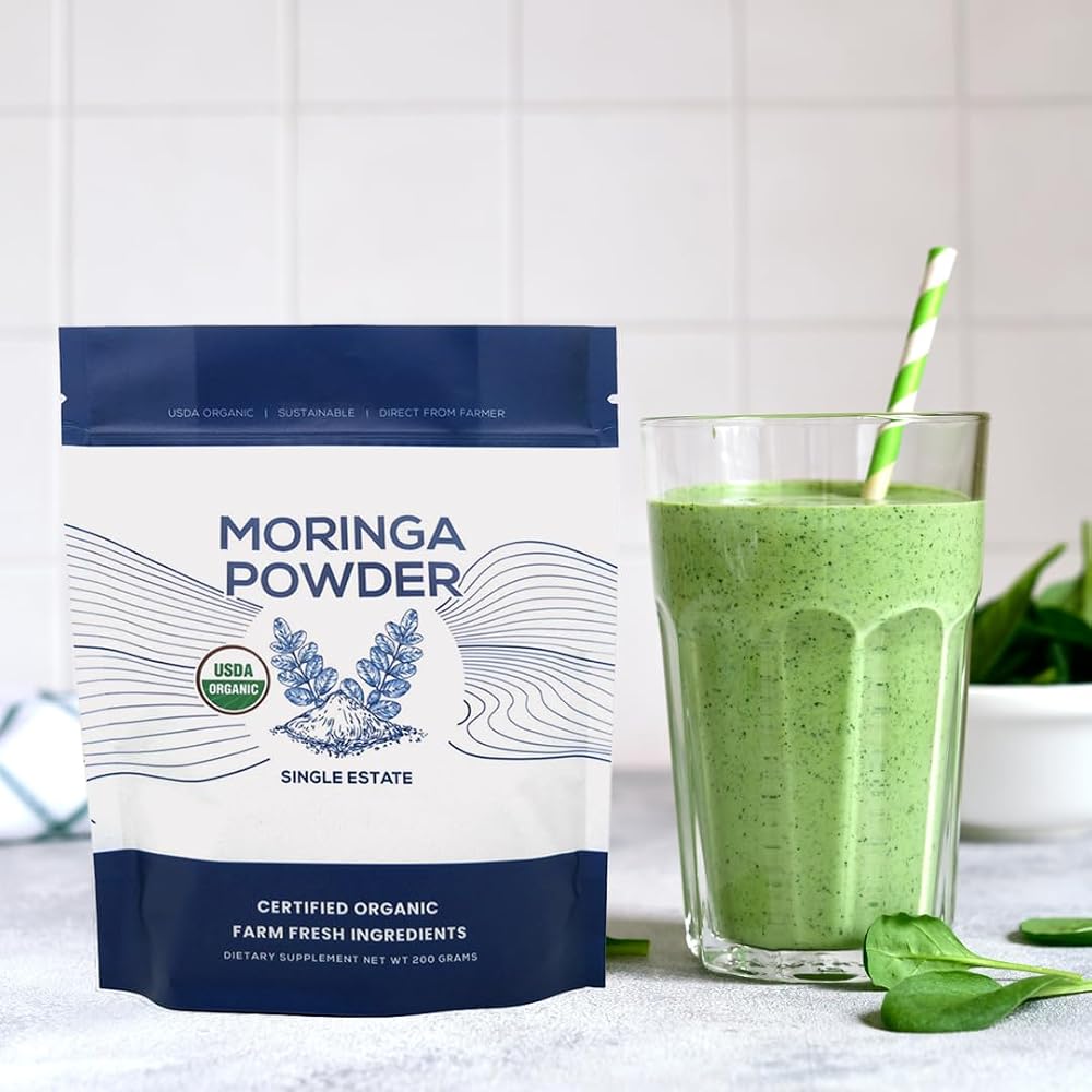 One Farm by WAAYB Organic Moringa Powder - 7 oz (200 g) - image 4