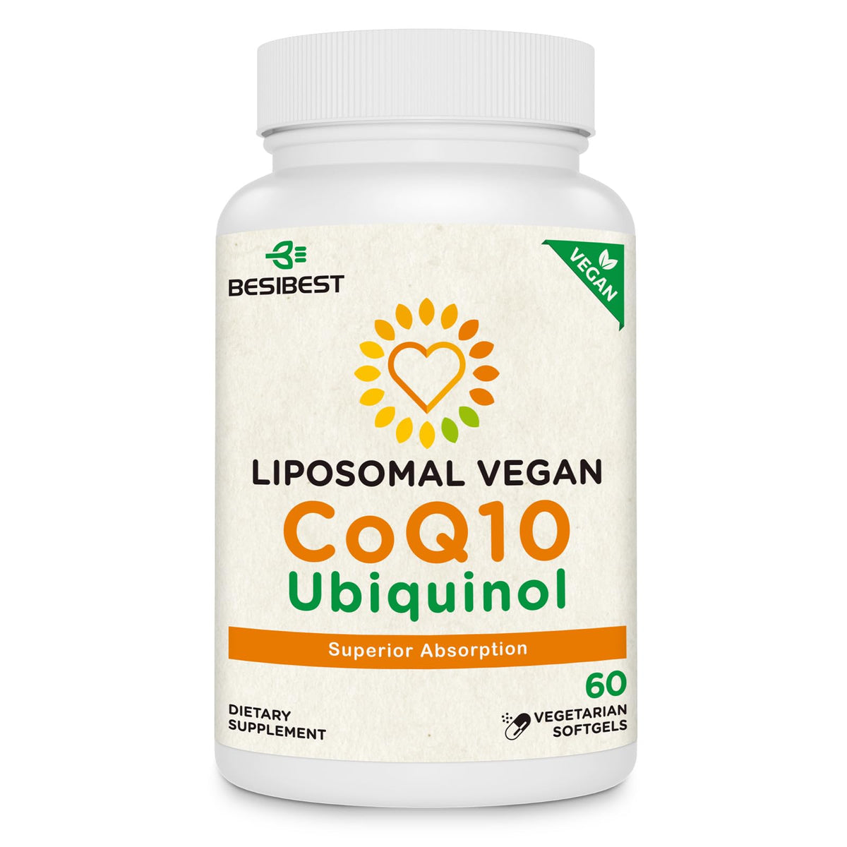 Besibest 1000mg Liposomal CoQ10 Ubiquinol