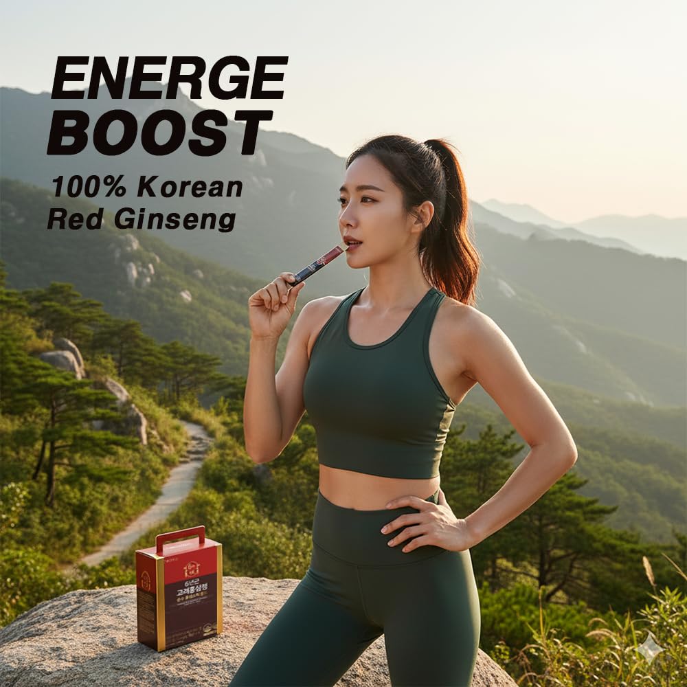 ZIOSTAND BOTO 6 Year Korean Red Ginseng Extract Pure Stick Gold