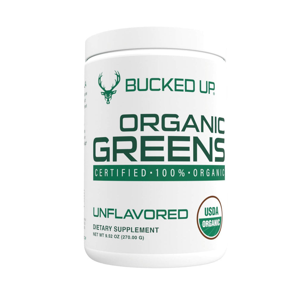 Bucked Up Greens Superfood Powder Unflavored - 30 Servings
