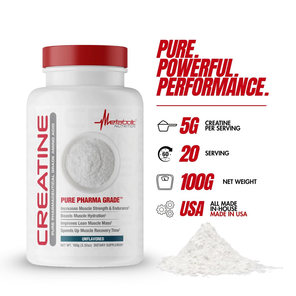 Metabolic Nutrition Creatine Monohydrate Powder