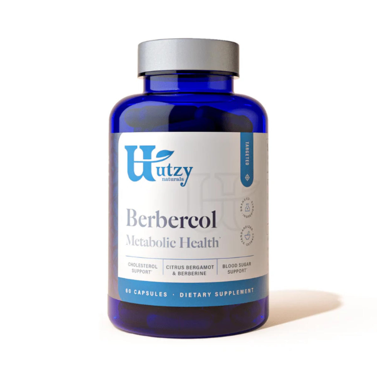 Utzy Naturals Berbercol Heart Health Blend - 60 Capsules