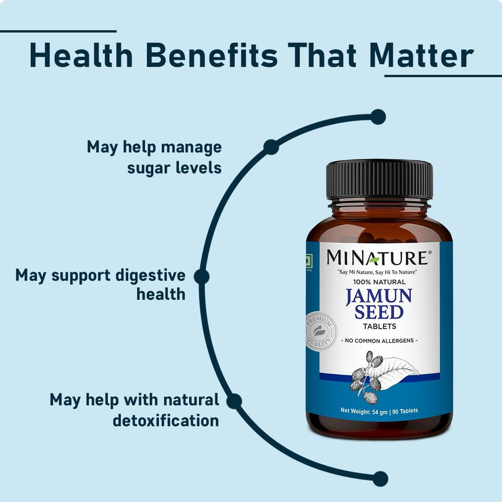 minature Jamun Seed Tablets - 90 Tablets - image 3