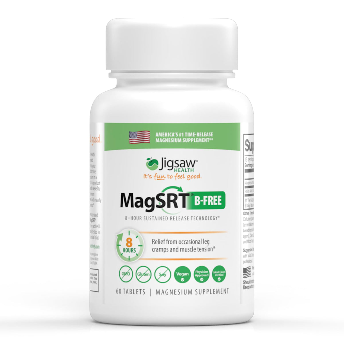Jigsaw Health MAG SRT Magnesium Supplement