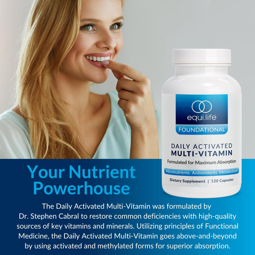 EquiLife Daily Activated Multivitamin - 120 Capsules - image 4