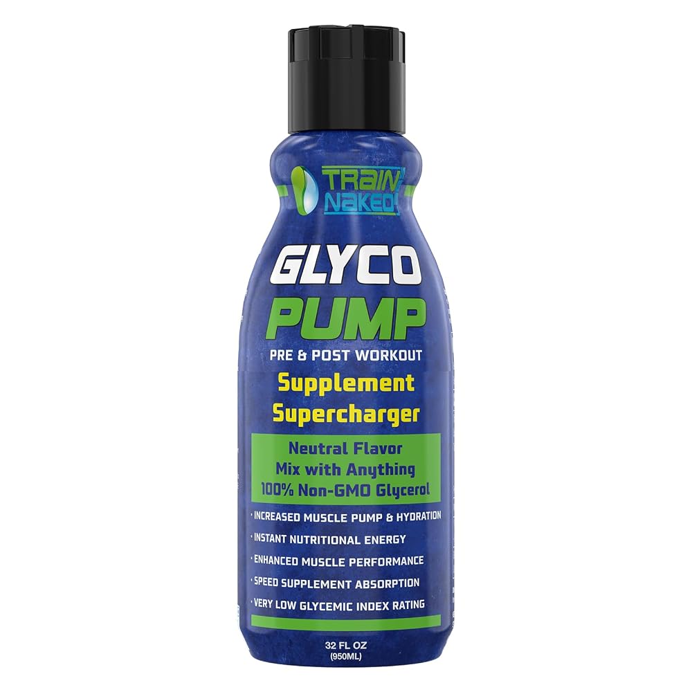 Train Naked Labs Glyco Pump 100% Liquid Glycerol - 64 Servings