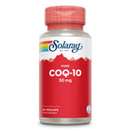 SOLARAY Pure CoQ-10 30 mg Heart & Energy Support - 60 Vegetarian Capsules