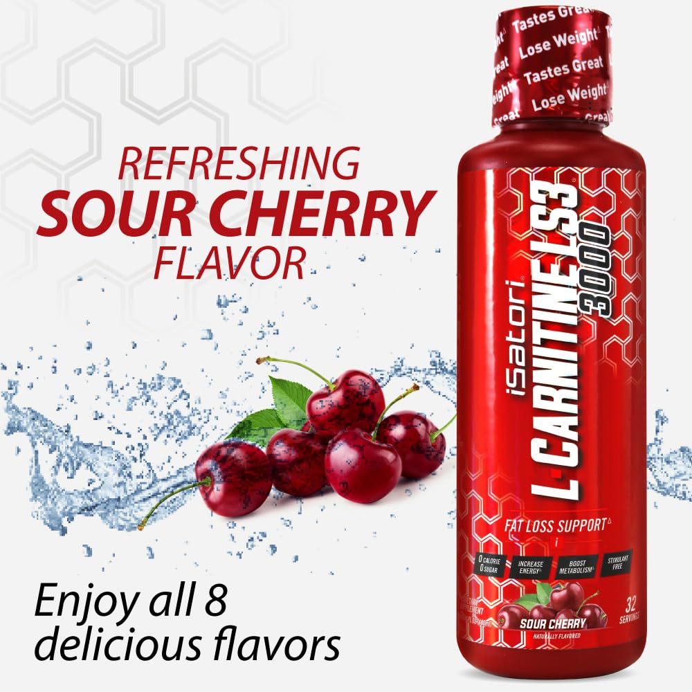 iSatori L-Carnitine LS3 3000 - Boost Energy & Metabolism