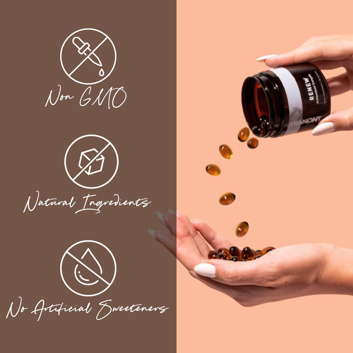 Tranont Renew Antioxidant Complex for Vitality - 30 Capsules - image 6